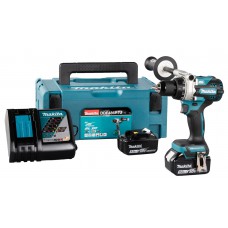 Makita DDF486RTJ gręžtuvas - suktuvas 2x5 Ah